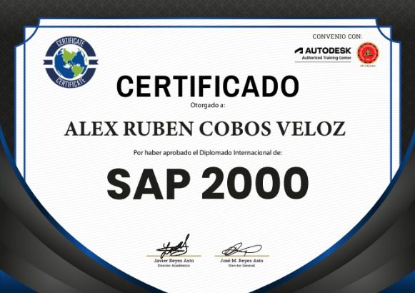 Certificate Project Control
